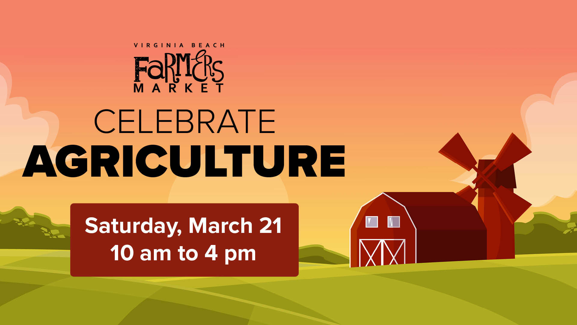 2026 celebrate agriculture banner with the event information