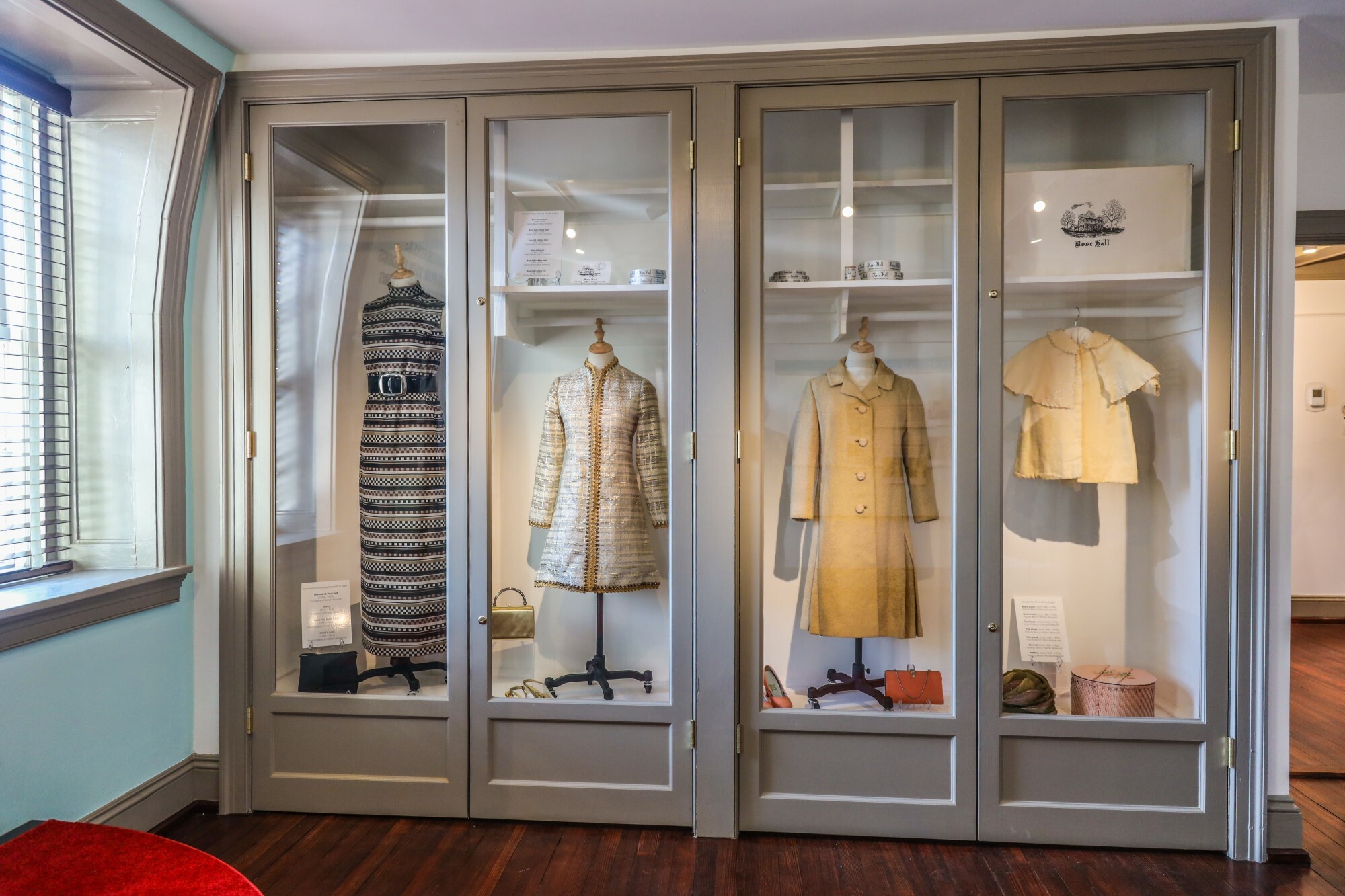 Clothing Exhibit in Francis Land House