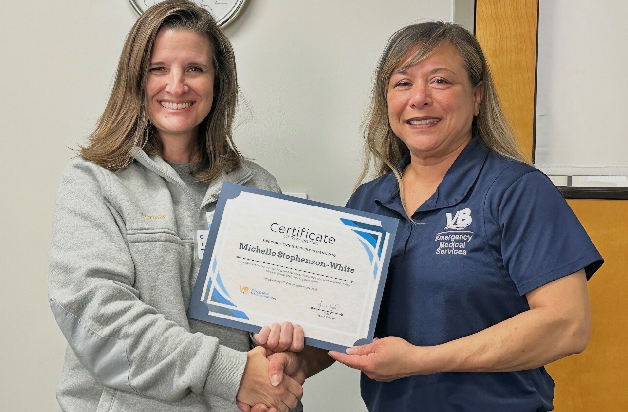 EMS Peer Support Team members