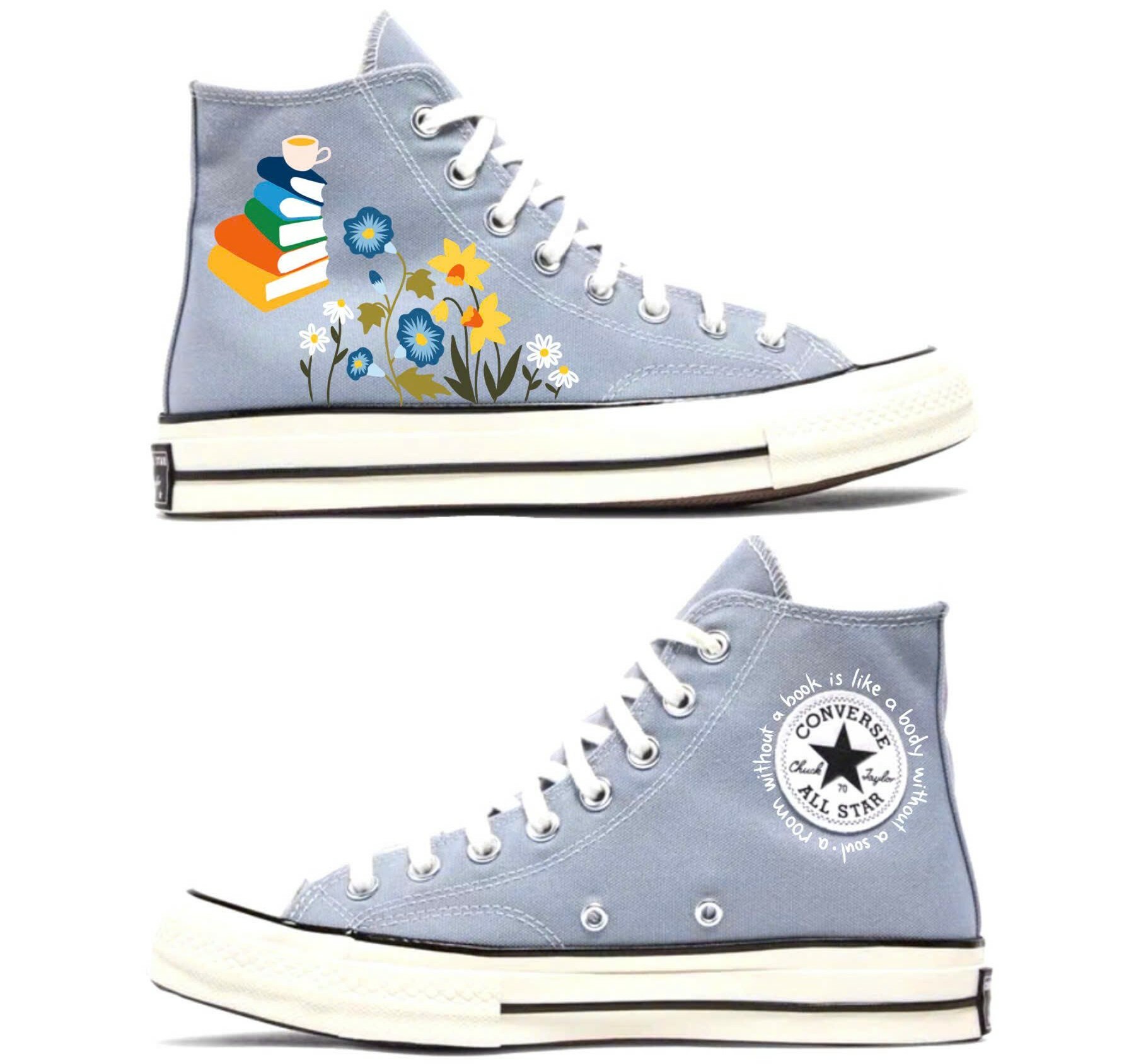 Rendering of VBPL themed Converse sneakers