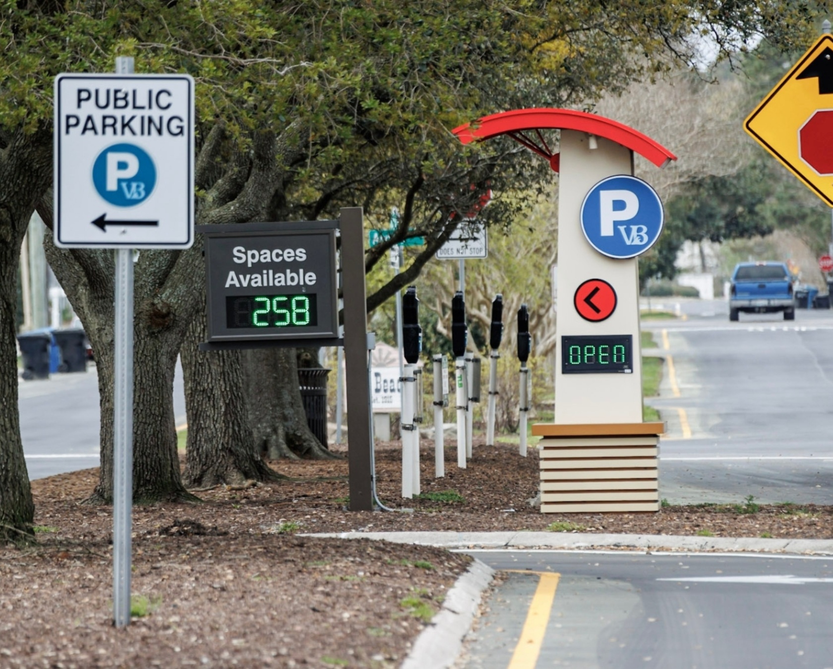 Public Parking signage