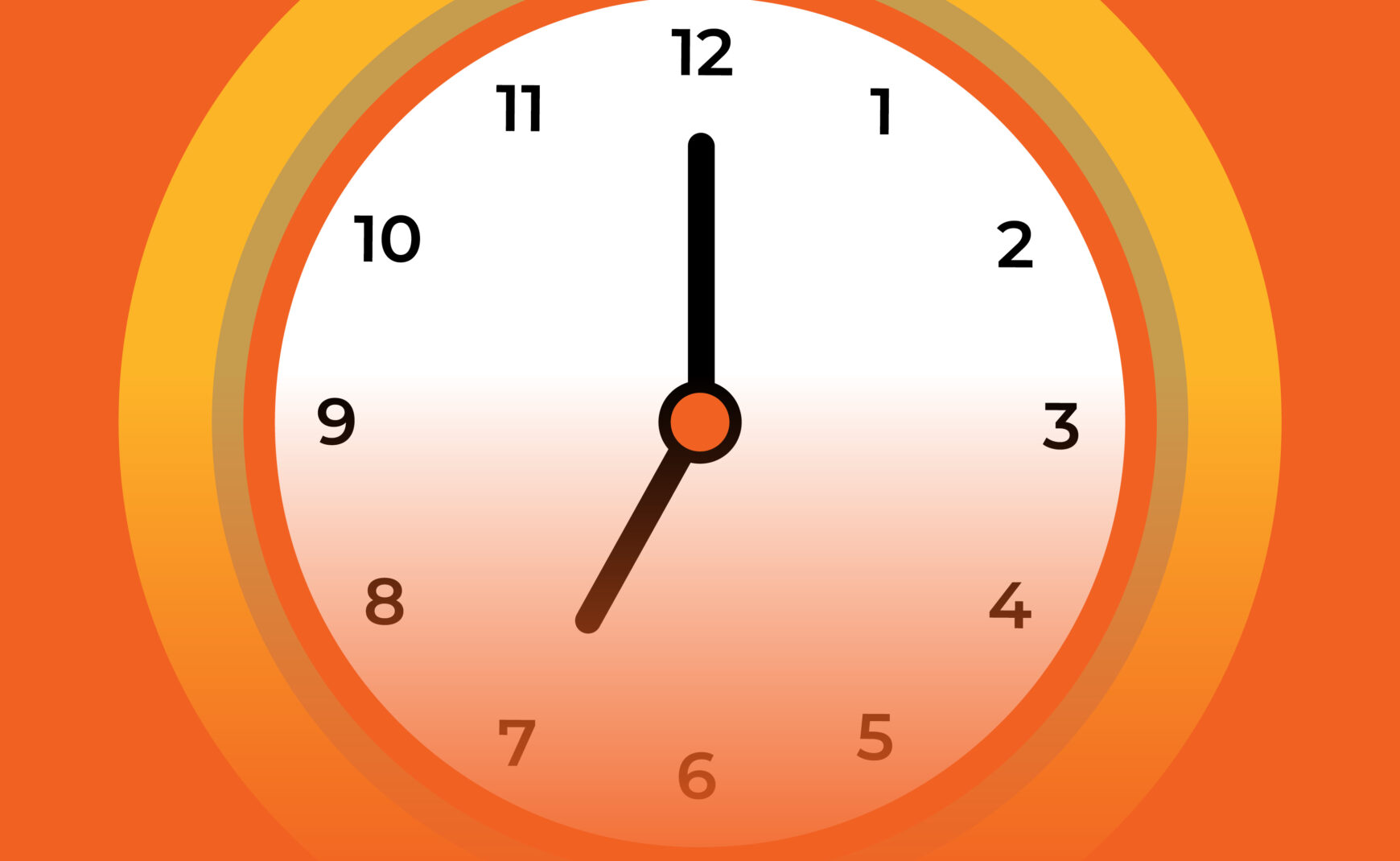 Imminent Threat Curfew-Clock at 7pm