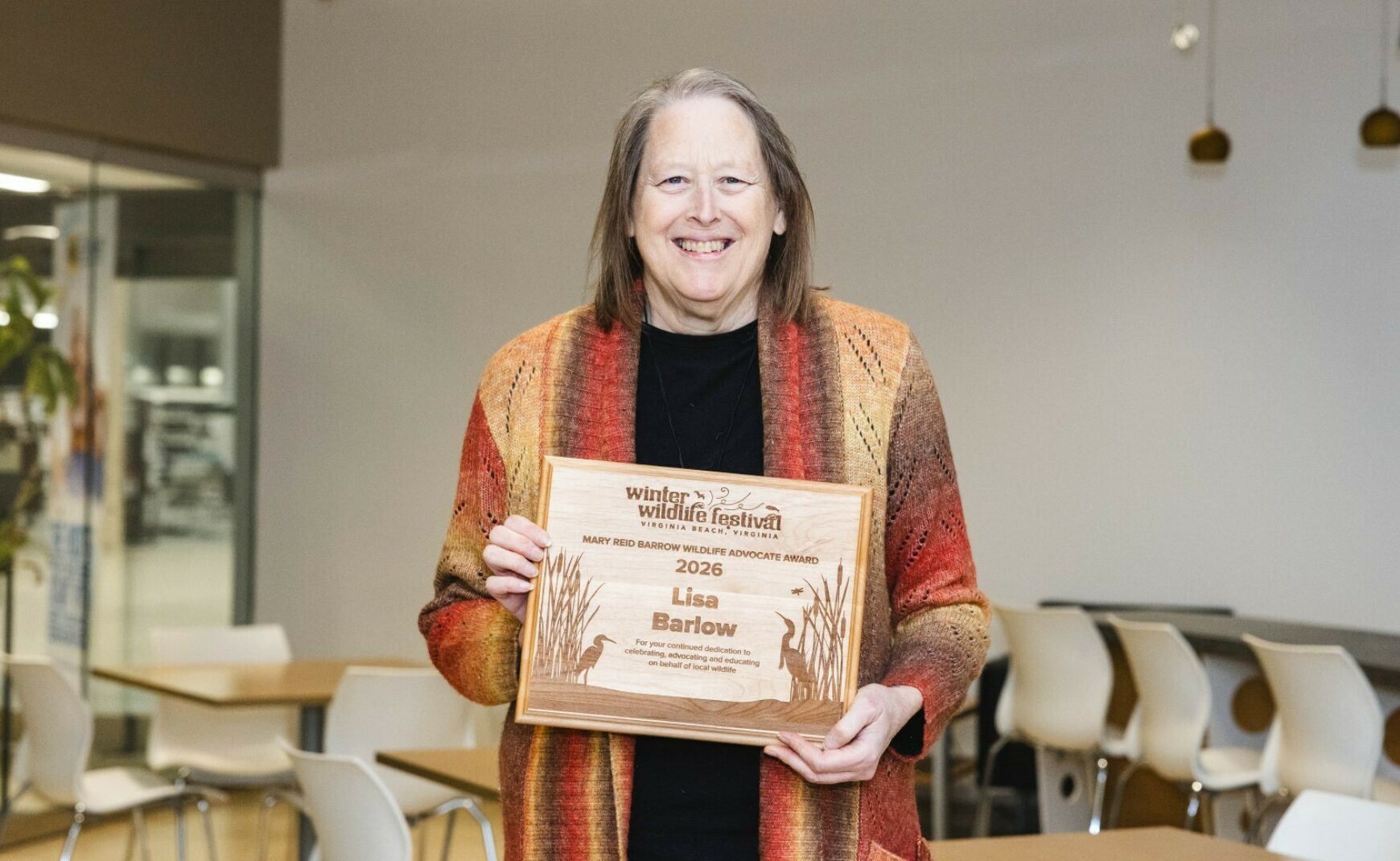 Lisa Barlow 2026 Wildlife Advocate Award Winner