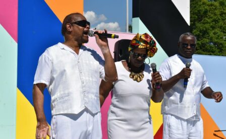 Gregory Brothers Performing in Vi Be Creative District