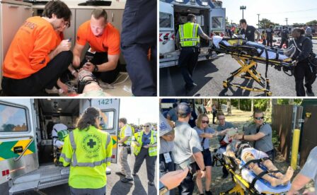 Collage of EMS members for EMS Week 2026