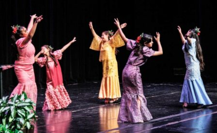Dancers on Sandler Center Stage