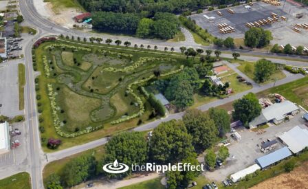 Rendering of First Colonial Road and Oceana Boulevard Drainage Improvements Project