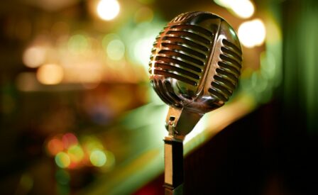 Vintage microphone