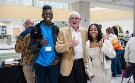 Attendees with mayor dyer at Feb 2026 HOPE event