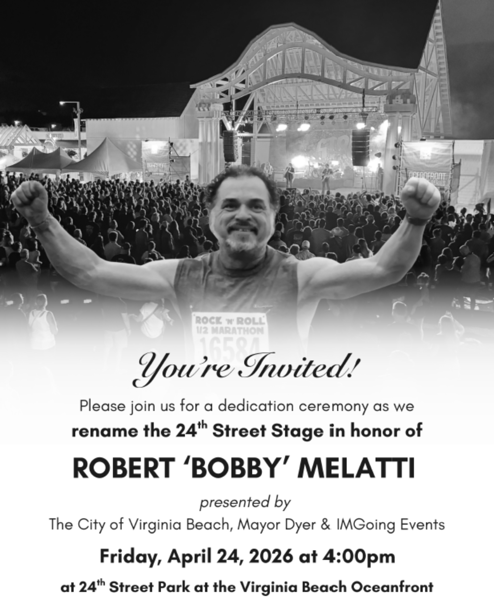 Bobby Melatti 24th Street Stage Dedication
