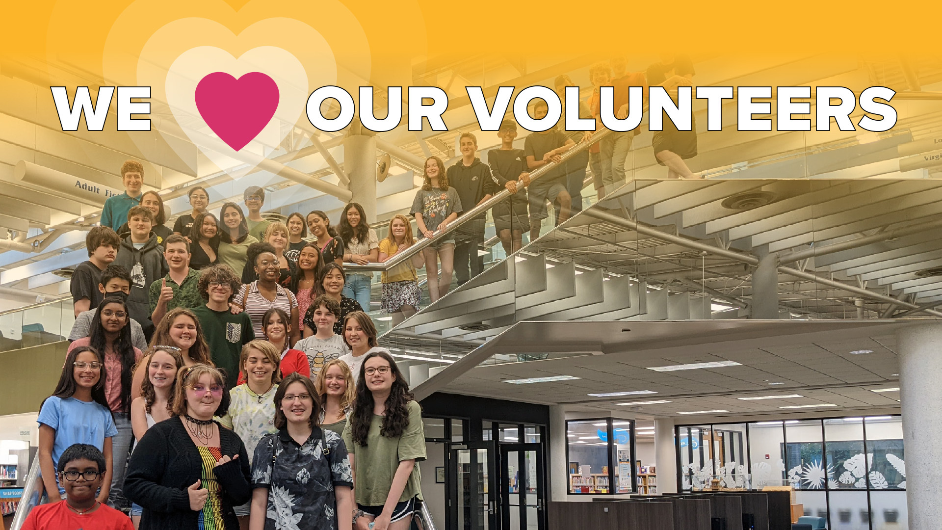 Example of yellow gradient on image