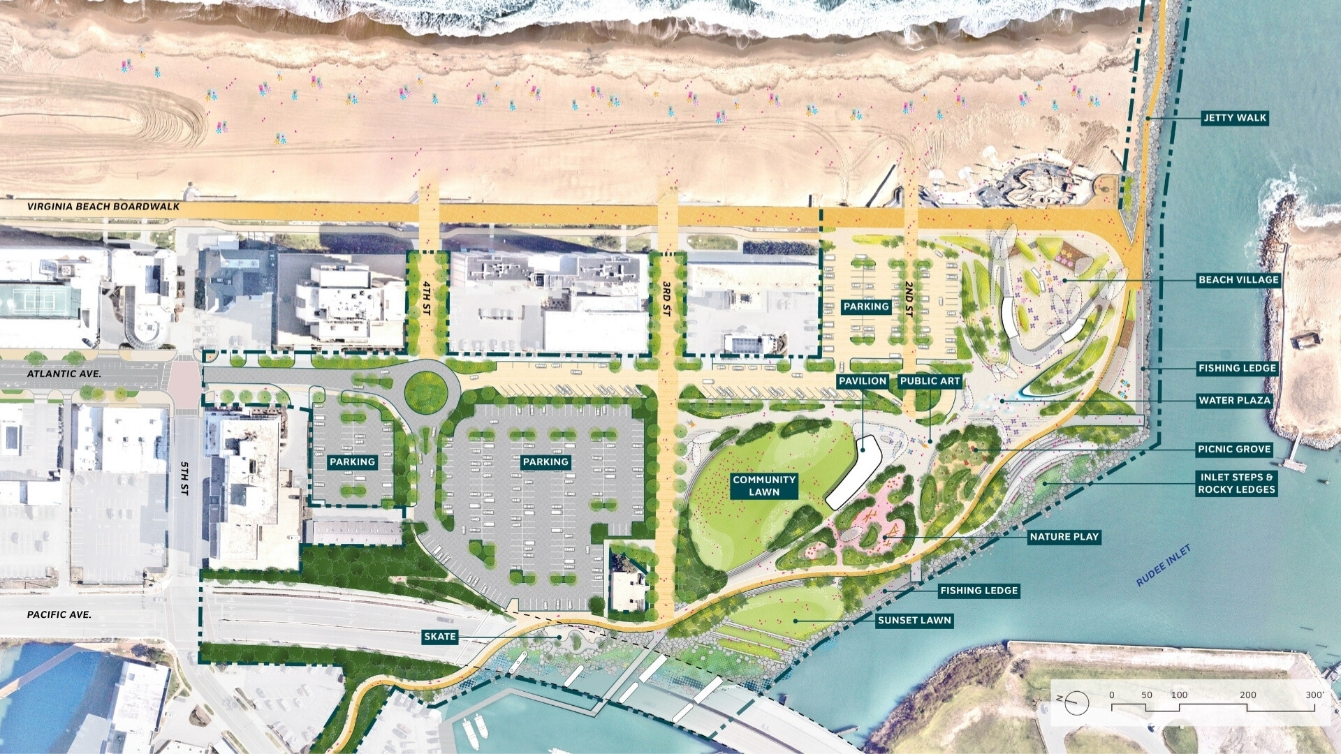 Rudee Park site plan