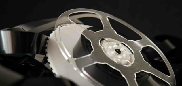 Film Reel on Table