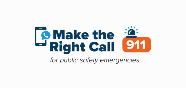 Make The Right Call graphic 911