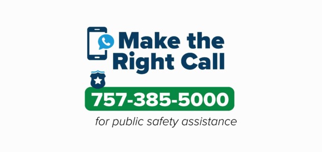 Make The Right Call graphic Non Emergency