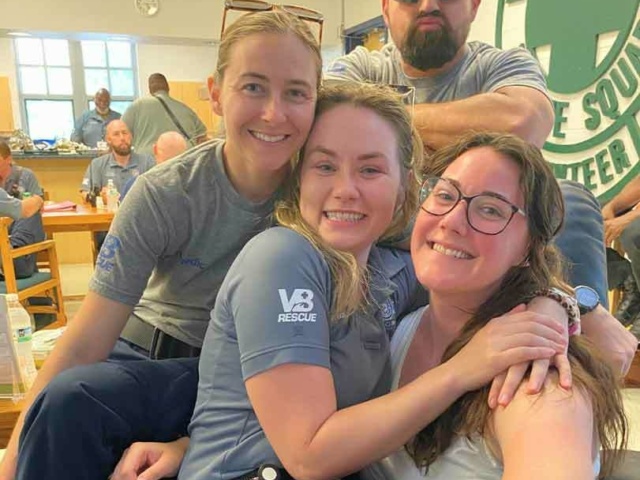 Members relaxed and posed during dinner at R8 during celebrating EMS Week png