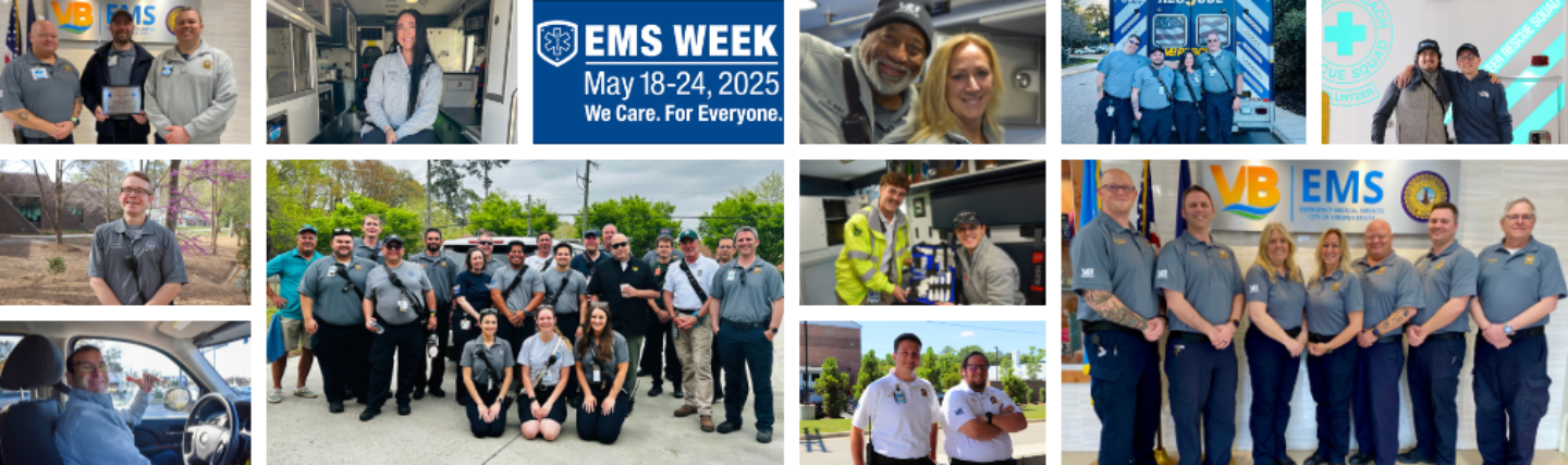 EMS Week collage