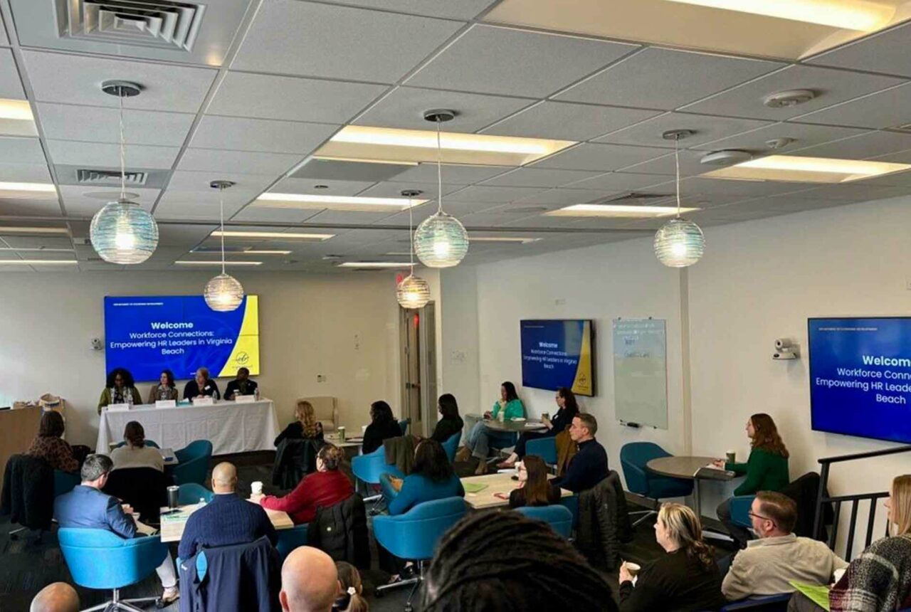 Workshop attendees at the HIVE