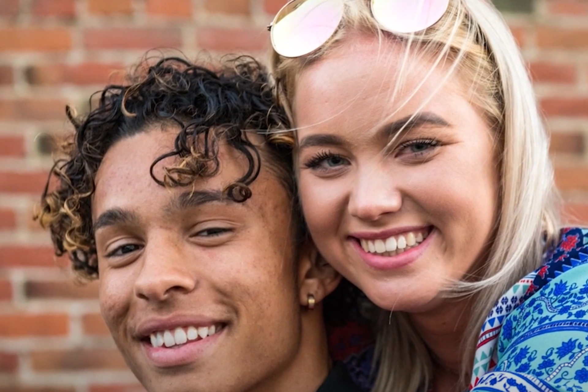 Young man and woman smiling HIV Prevention video thumnail