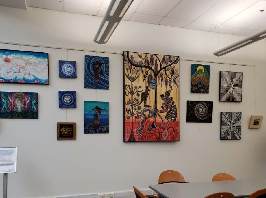 Artist Gallery Wall