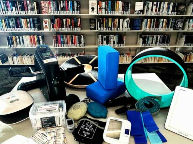 Library things on a table gallery