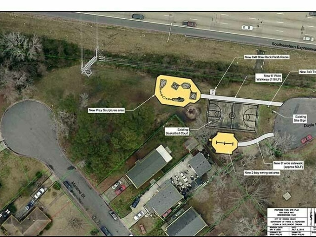 Doyle Way Park Site Plan