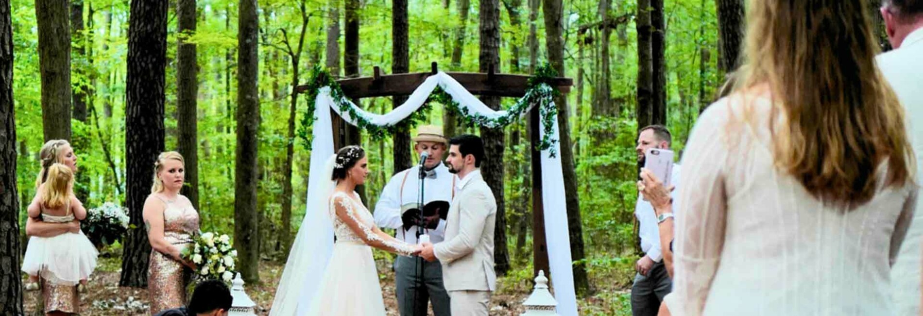 Wedding in the park