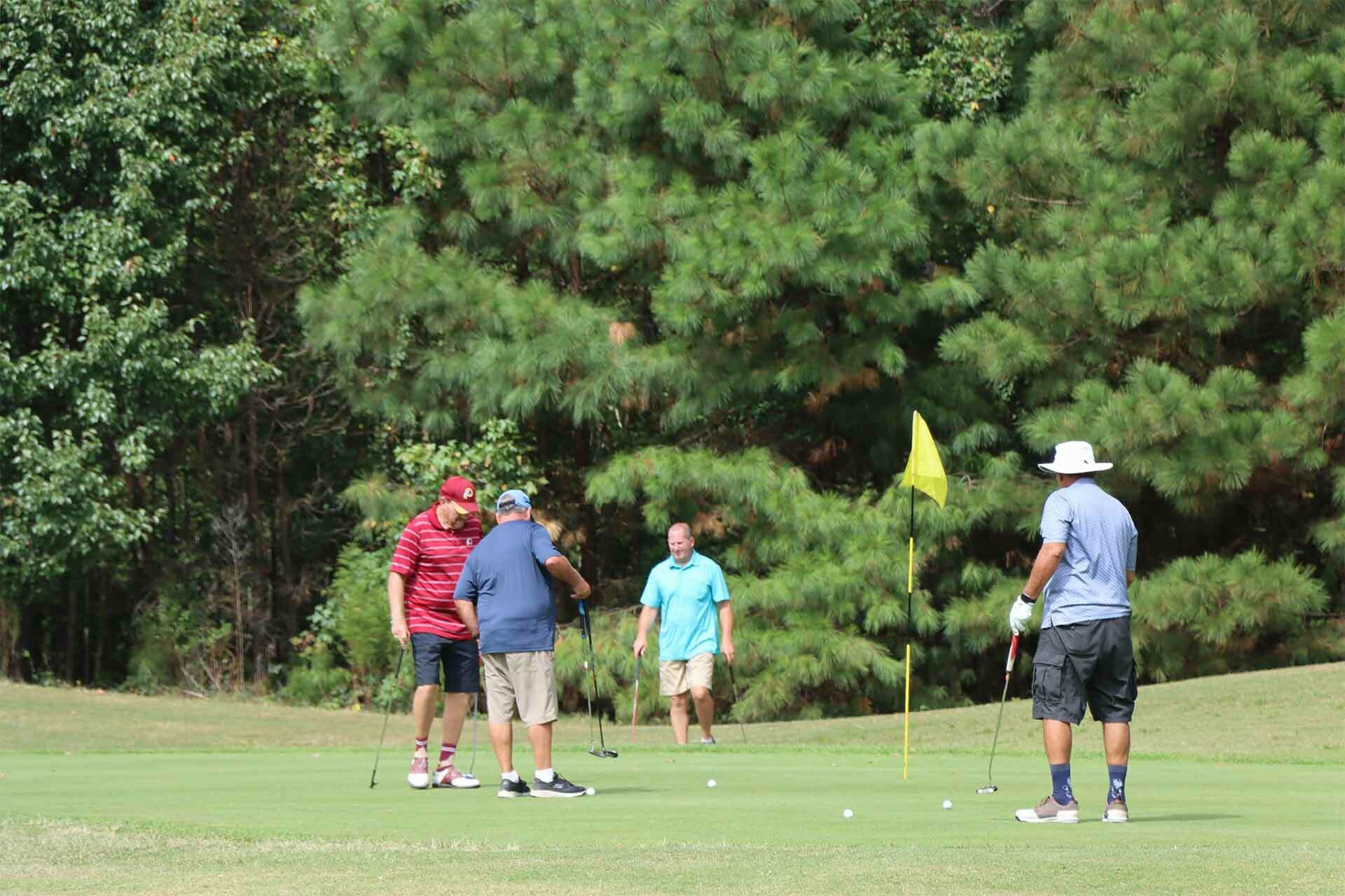 Golf players