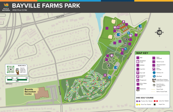 Bayville farms park map