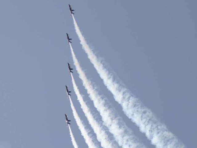 Blue angels air show