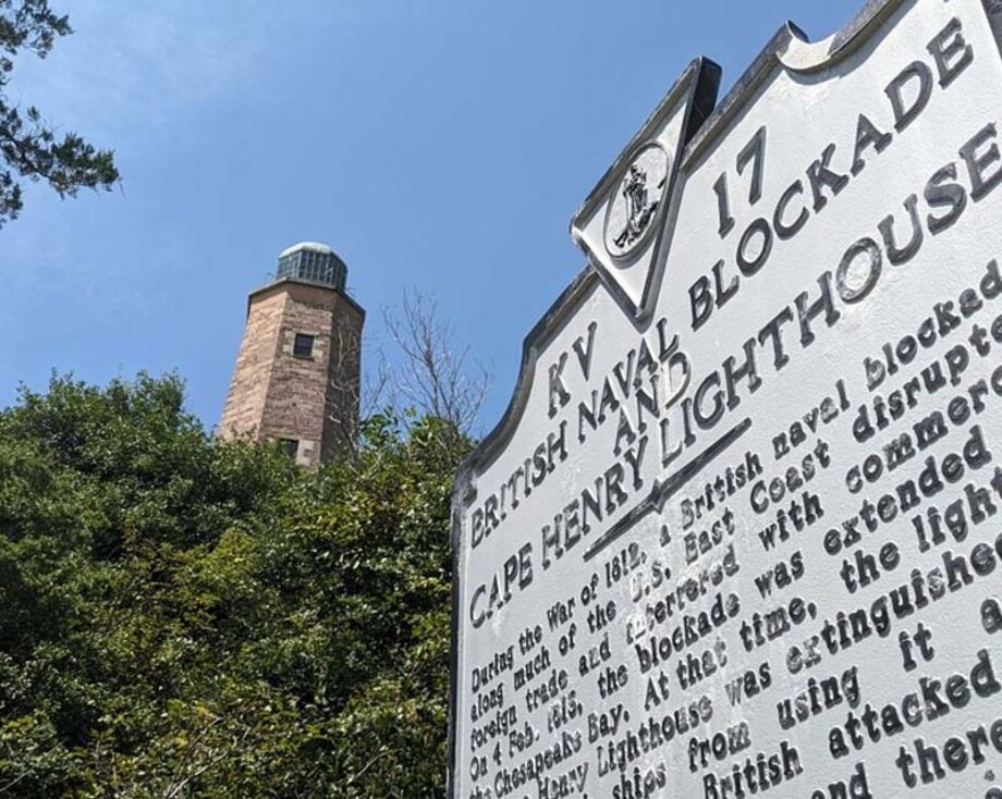 Week 11 Old Cape Henry Lighthouse and Historical Marker