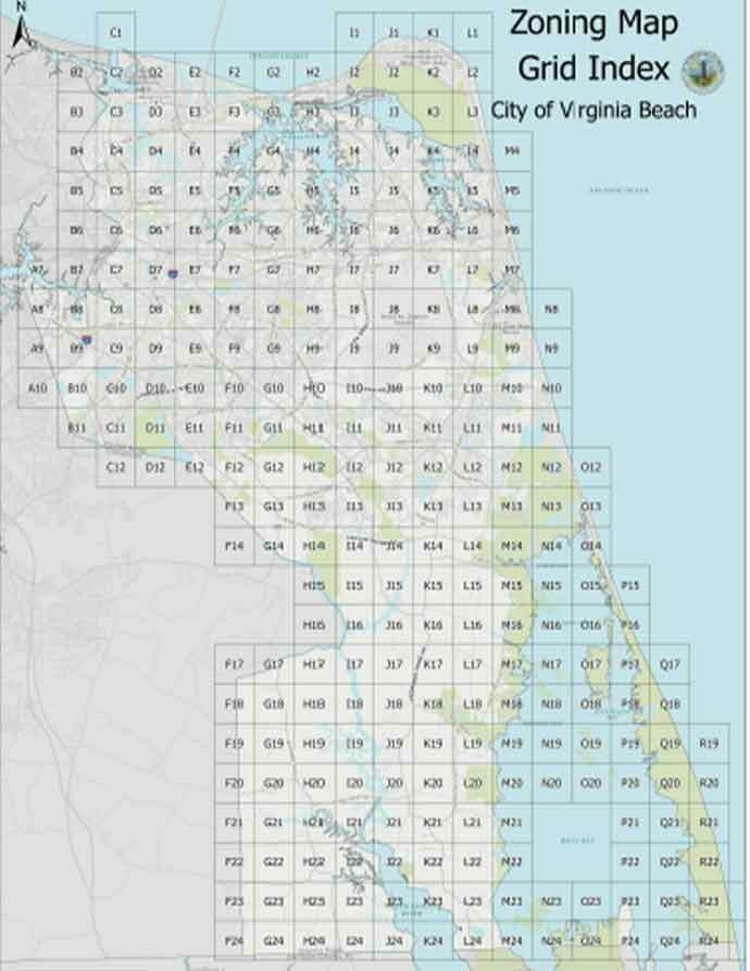 Zoning Map Grid Index