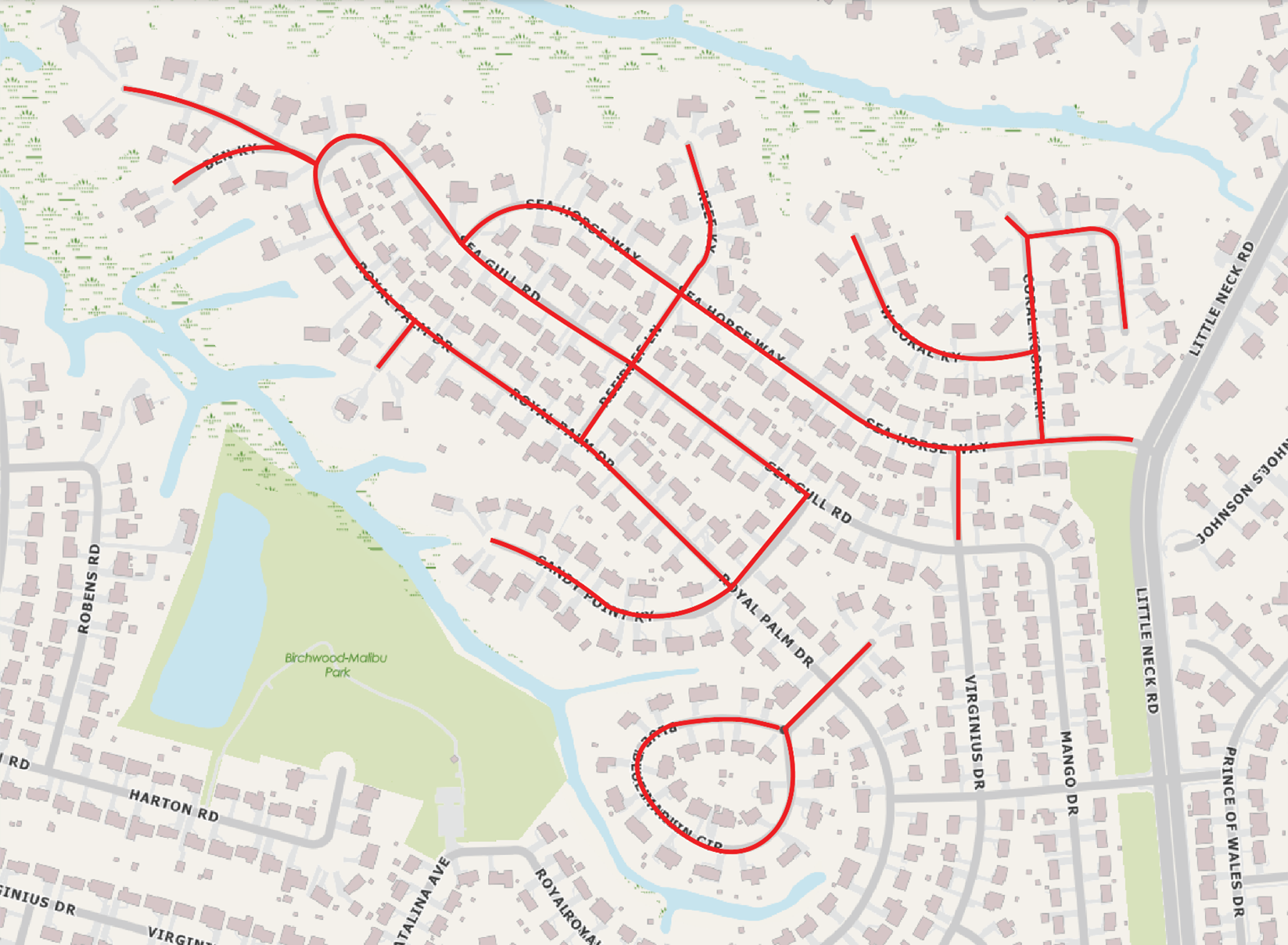 Kings Forest Water and Sewer Improvements City of Virginia Beach