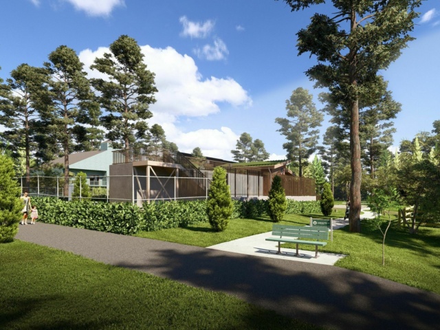 Pump Station 1 B rendering