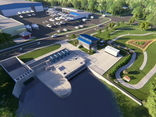Pump Station 1 D rendering