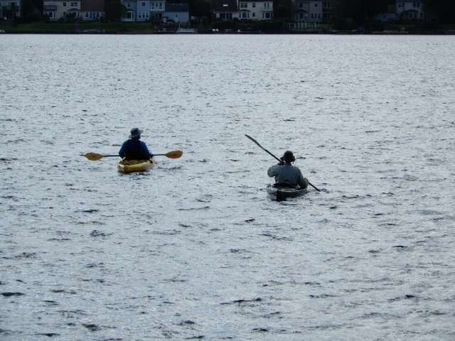 Lake James kayakers