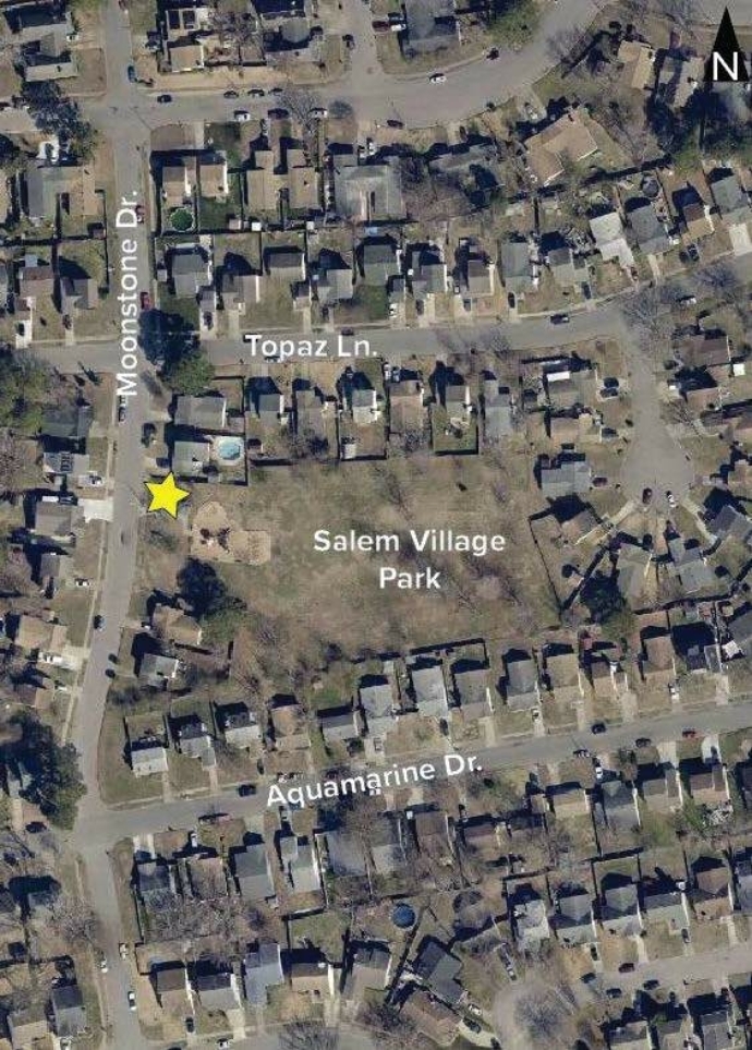 Salem Village Park Water Quality Improvement Map