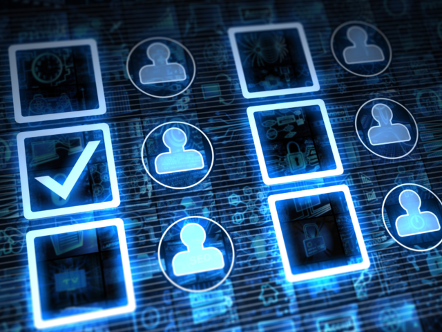 Six silhouetts with checkbox beside each to choose